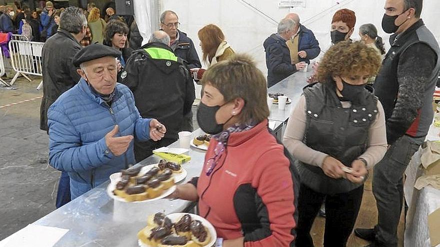 Iazko Urretxuko odolki dastaketa.