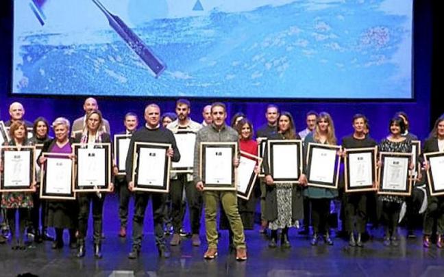 Acto de entrega del Certificado Bikain a 28 nuevas entidades