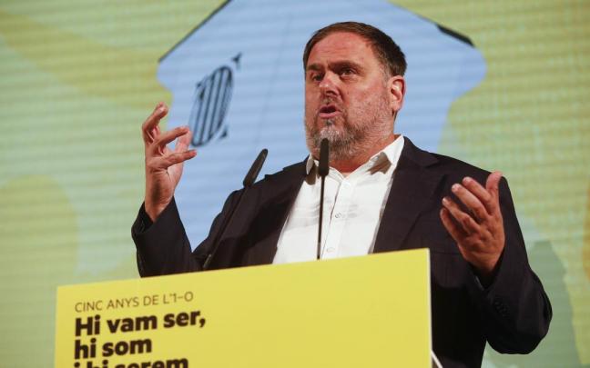 El líder de ERC, Oriol Junqueras. El líder de ERC, Oriol Junqueras.