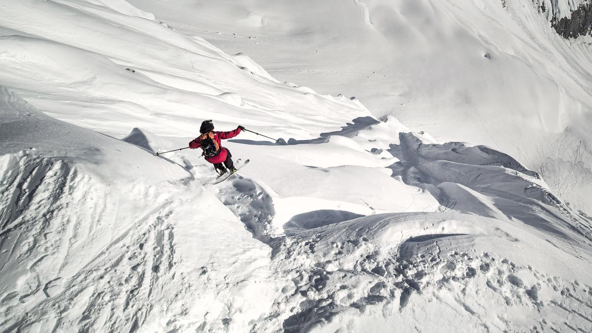 Espectacular imagen de 'Free rider'.