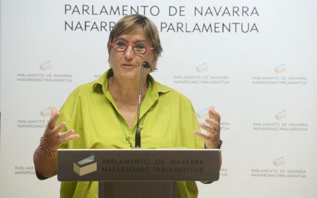 Marisa de Simón, portavoz de Izquierda-Ezkerra. Marisa de Simón, portavoz de Izquierda-Ezkerra.
