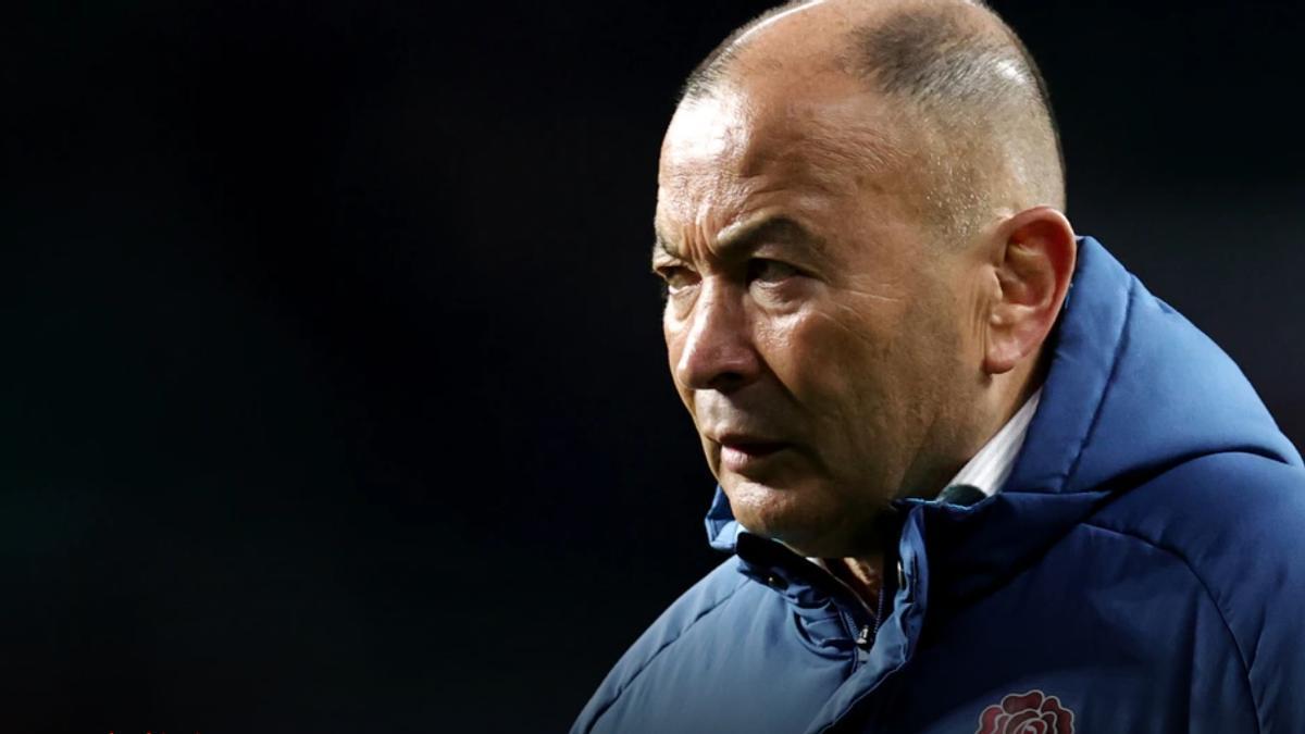 Eddie Jones, en un encuentro al frente de Inglaterra.