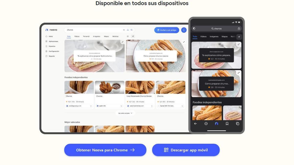El buscador recién llegado está disponible para todo los dispositivos: ordenadores, móviles y tablets.