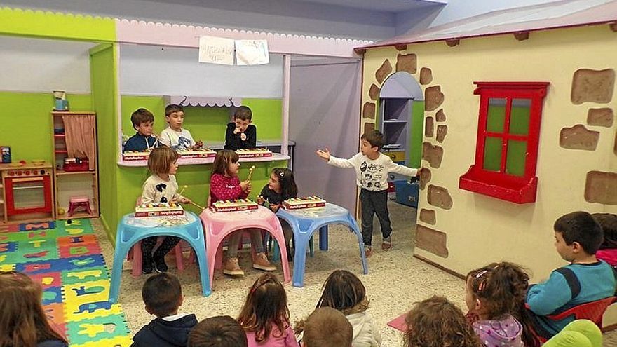 Una actividad en la ludoteca de Donibane, el curso pasado. | FOTO: N.G.