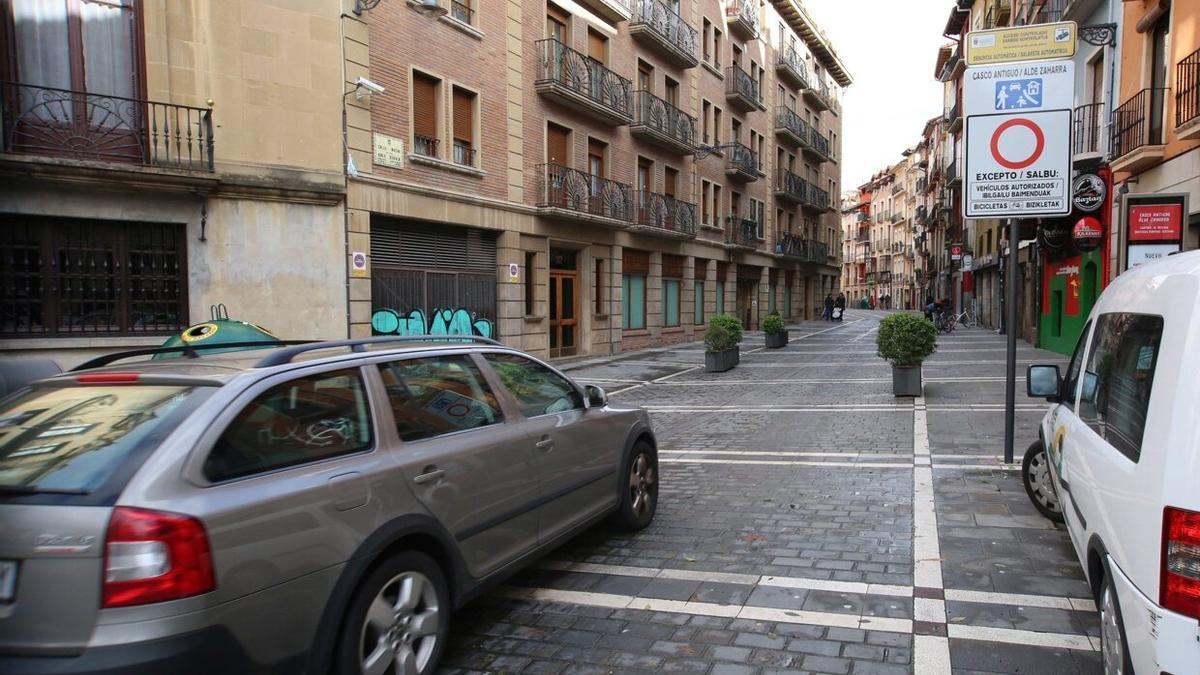 Control de acceso al Casco Viejo