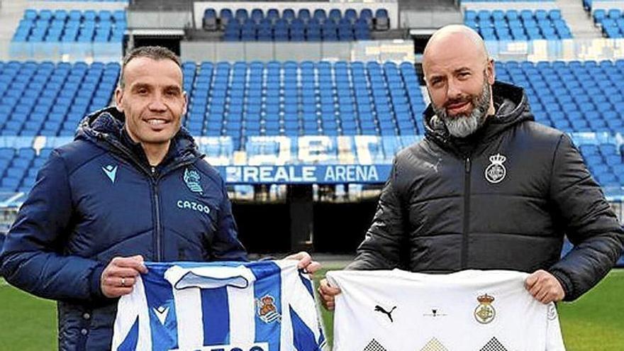 Sergio Francisco y DavidMovilla ya han visitado Anoeta