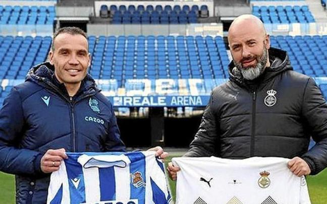 Sergio Francisco y DavidMovilla ya han visitado Anoeta