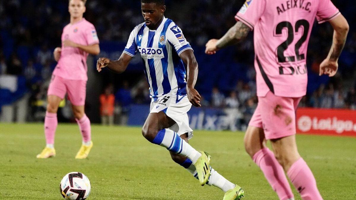 Momo Cho, durante el partido contra el Espanyol