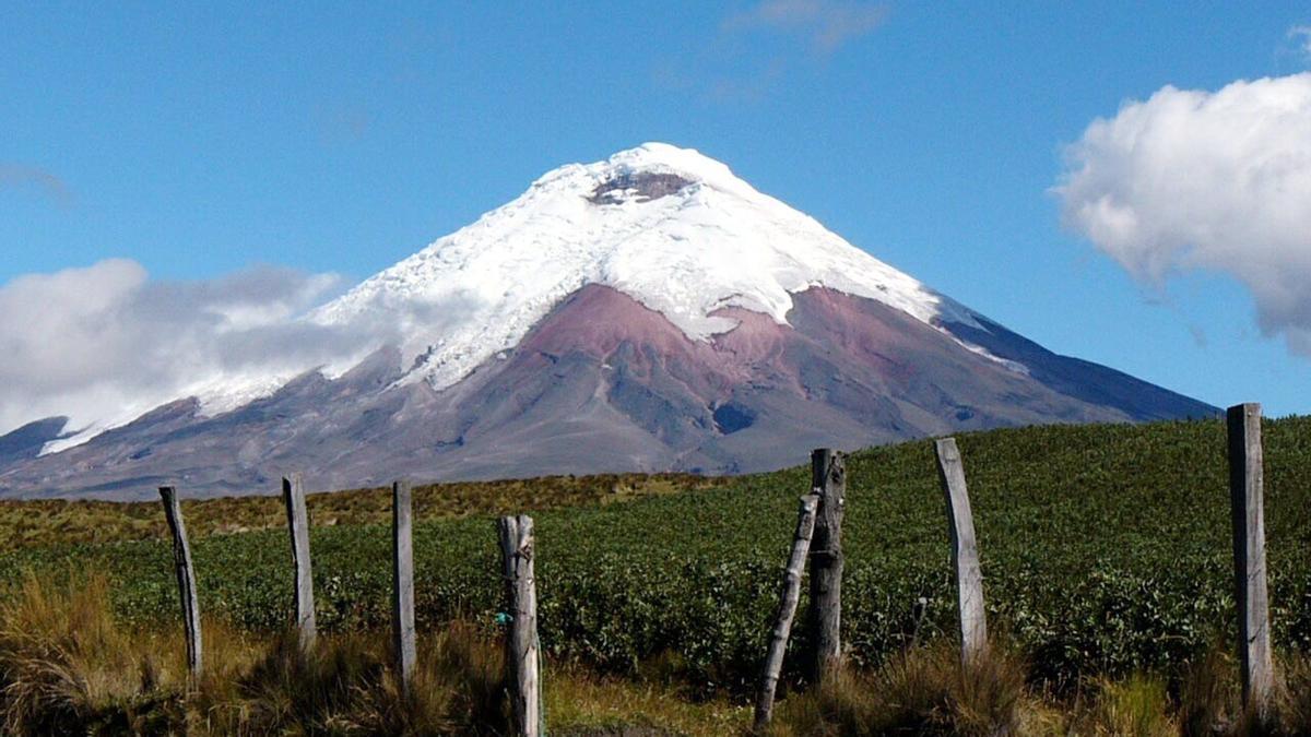 El volcán Cotopaxi