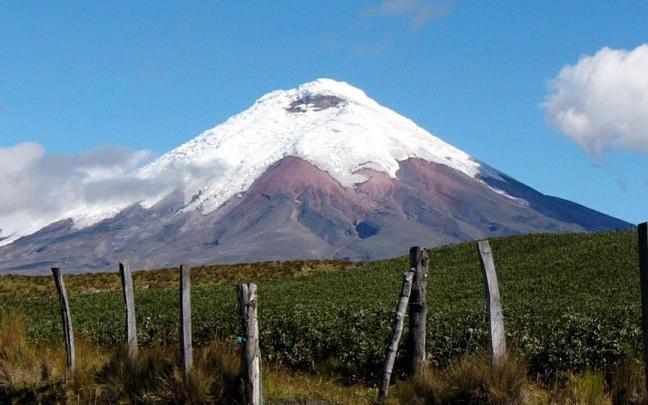 El volcán Cotopaxi El volcán Cotopaxi