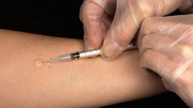 Vacuna contra la polio.