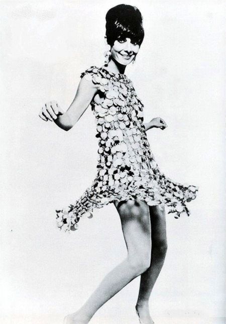 Audrey Hepburn con el vestido que lució en 'Dos en la carretera'.