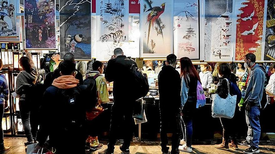 El salón Manga Barcelona en su día de apertura.