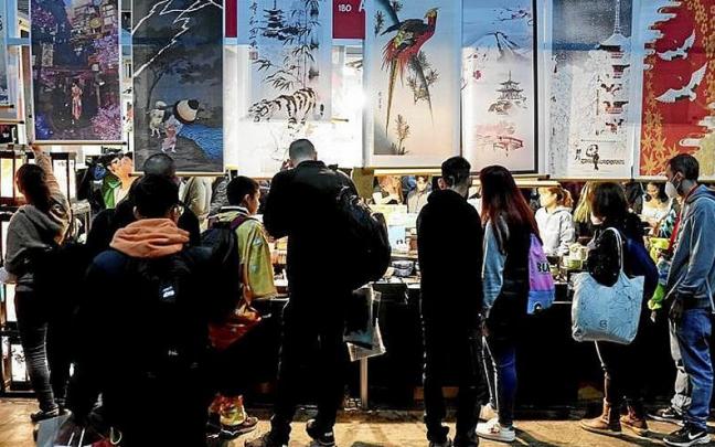 El sal&oacute;n Manga Barcelona en su d&iacute;a de apertura.
