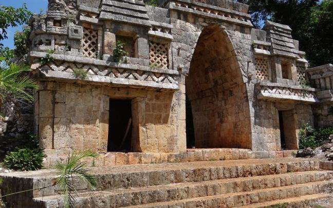 Ruinas mayas en Yucat&aacute;n.