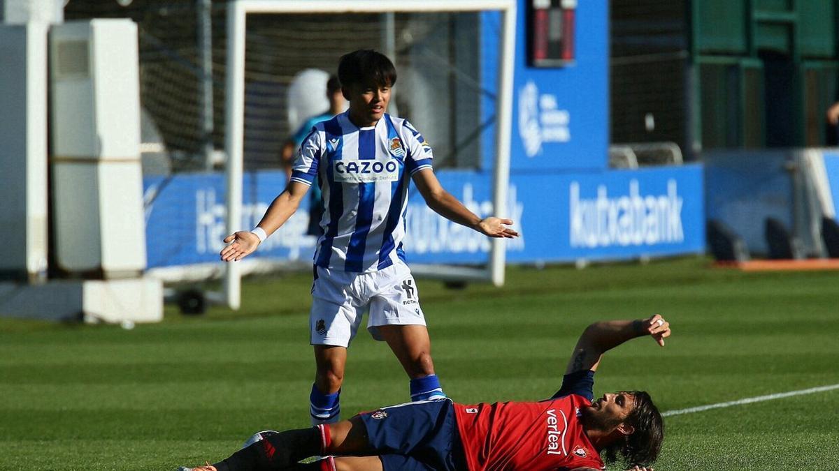 Amistoso jugado el pasado julio contra Osasuna