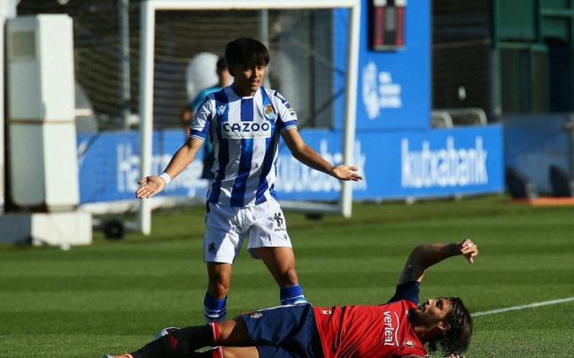Amistoso jugado el pasado julio contra Osasuna