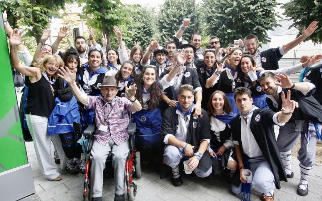 Siberiarrak lleva la fiesta a la residencia Albertia Campus