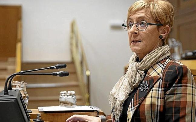 La consejera de Desarrollo Económico, Sostenibilidad y Medio Ambiente, Arantxa Tapia.