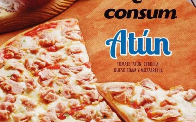 Retiran pizzas de atún congeladas de la marca Consum.