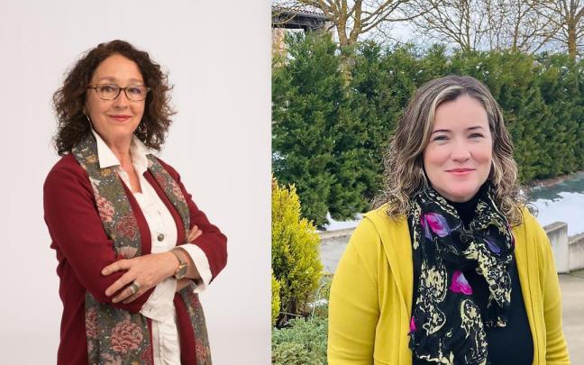 Txelo Auzmendi e Iratxe del Barco