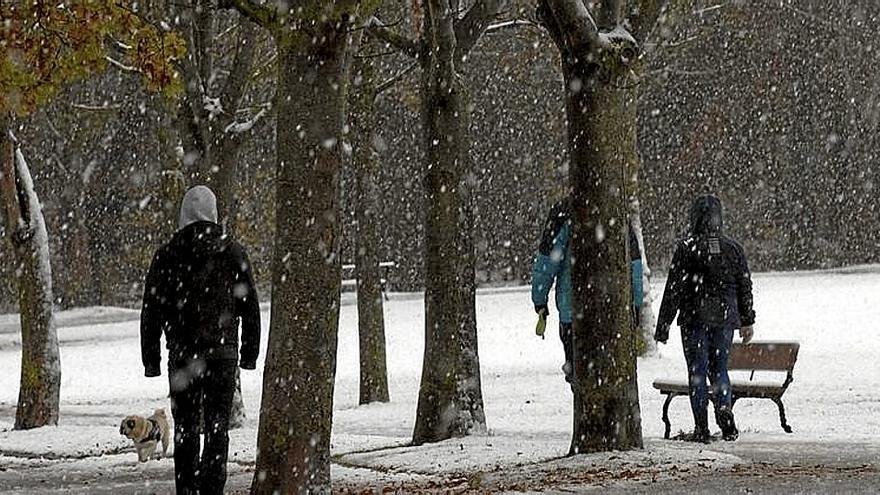 El miércoles la cota de nieve bajará a 400 metros.