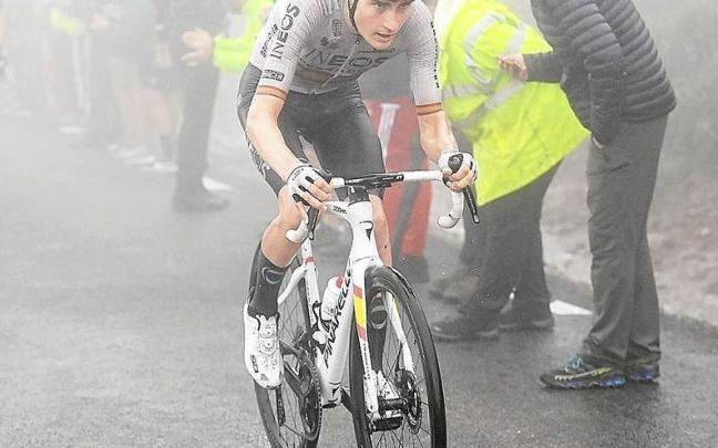 Carlos Rodríguez, octavo en la general tras la disputa de la etapa con final en el Pico Jano | FOTO: C.R.