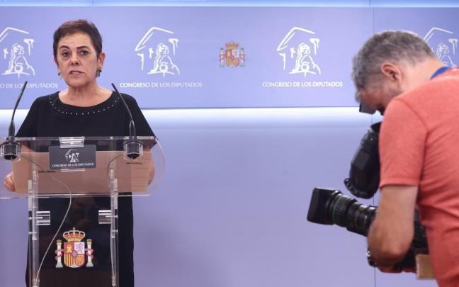 La portavoz de EH Bildu en el Congreso conf&iacute;a en que la negociaci&oacute;n con los grupos comience la pr&oacute;xima semana.