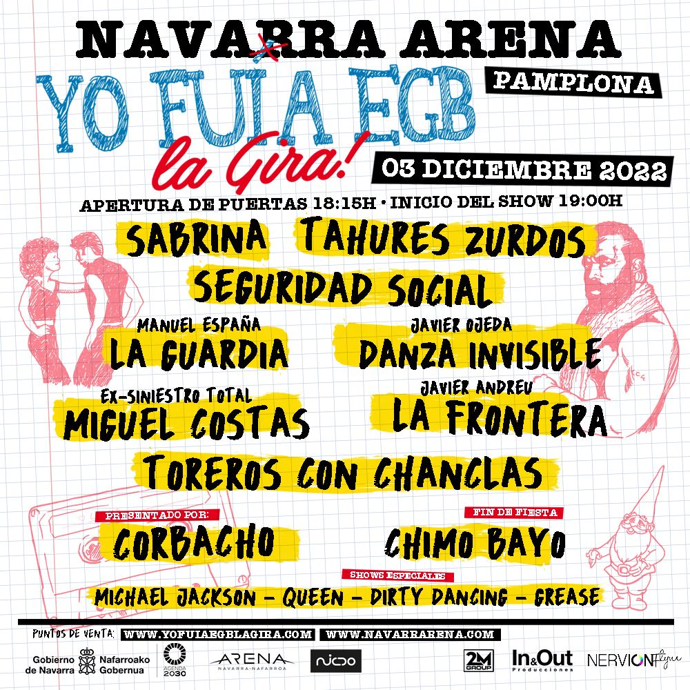 Cartel de "Yo fui a EGB"