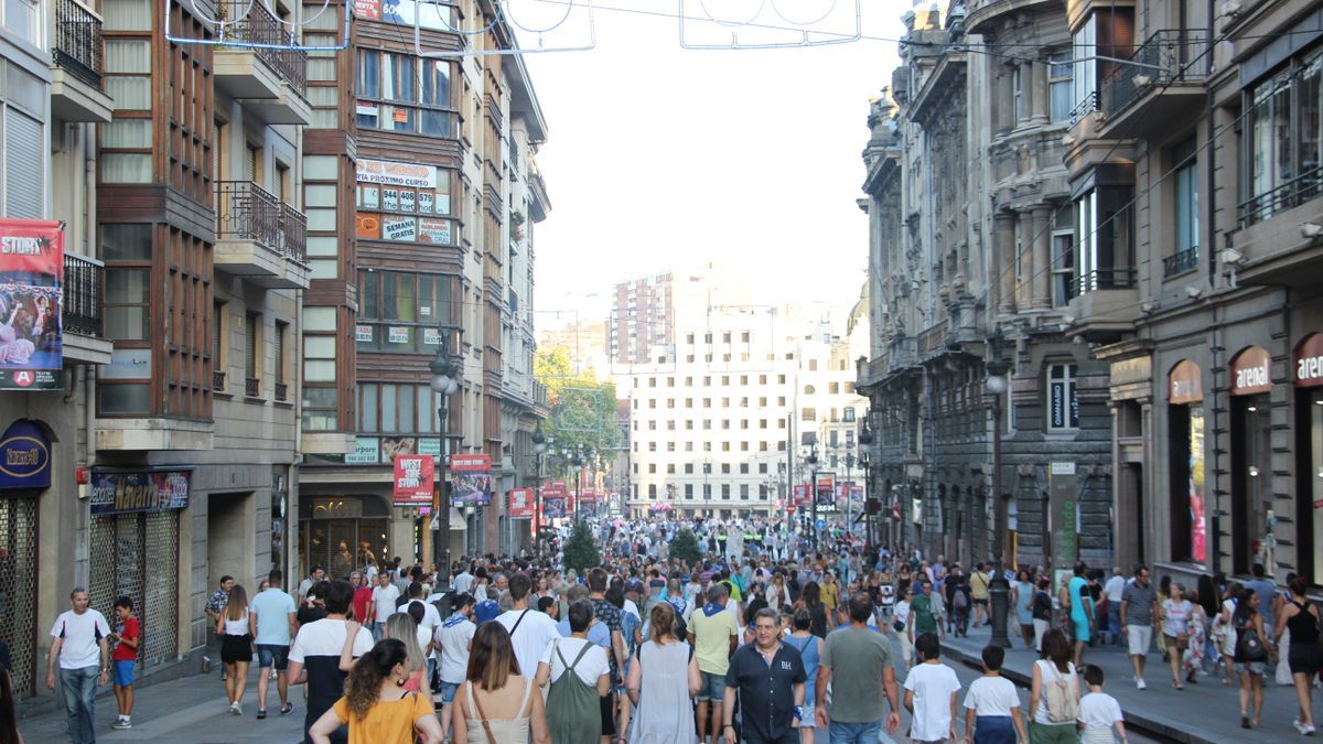 Imagen de archivo de la última Aste Nagusia de Bilbao