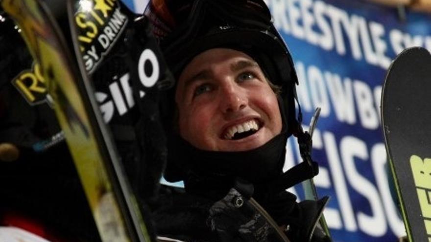 El esquiador acrobático estadounidense Kyle Smaine.