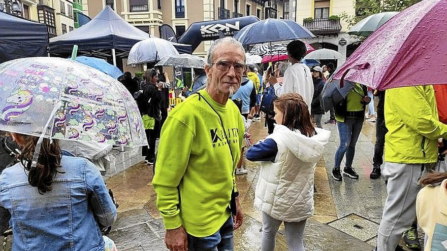 Rufino Pérez el participante más veterano, con 71 años.