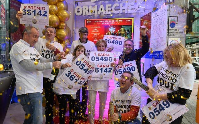 La administración Ormaechea ya celebró también en el último sorteo de Navidad la venta de una serie del Gordo La administración Ormaechea ya celebró también en el último sorteo de Navidad la venta de una serie del Gordo