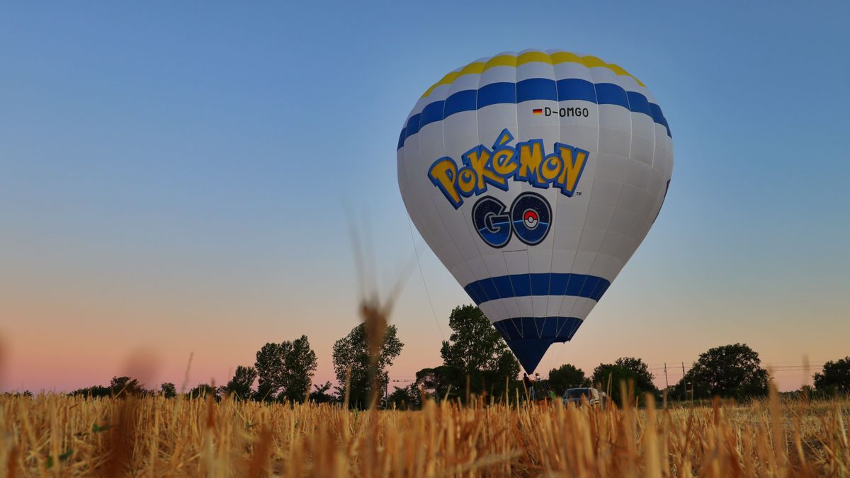 Globo aerostático de Pokémon GO