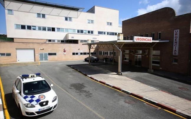 Entrada a Urgencias del Hospital García Orcoyen de Estella. Entrada a Urgencias del Hospital García Orcoyen de Estella.