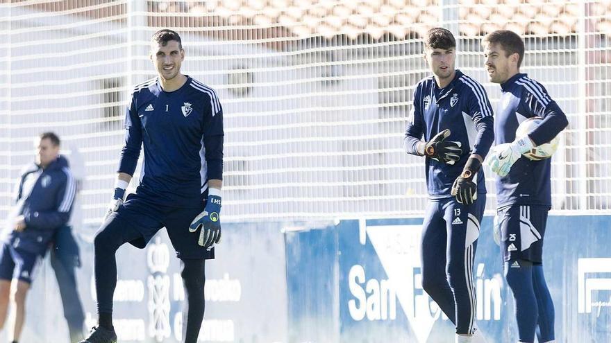 Osasuna prepara en Tajonar el partido ante el Barça