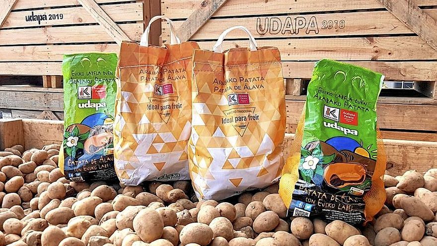 Producción de patatas de Udapa. | FOTO: CEDIDA UDAPA