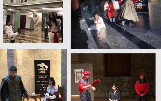 Rutas teatralizadas de Pamplona Negra.