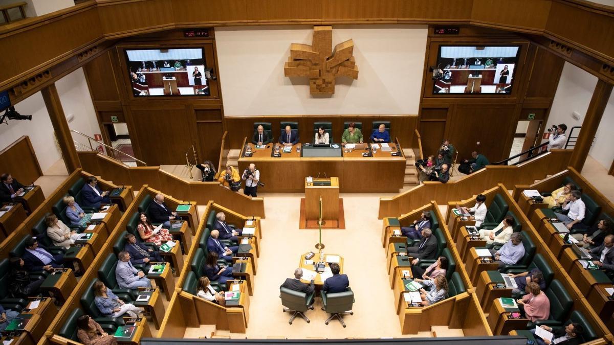 Pleno del Parlamento Vasco