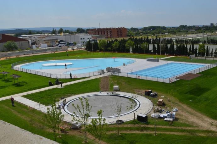 Piscinas de verano de la Ciudad Deportiva de Tafalla