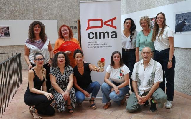 Presentación de la delegación navarra de la Asociación de Mujeres Cineastas y de Medios Audiovisuales (CIMA). Presentación de la delegación navarra de la Asociación de Mujeres Cineastas y de Medios Audiovisuales (CIMA).