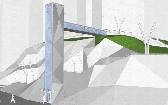 Dos nuevos ascensores en Otxarkoaga en Bilbao Dos nuevos ascensores en Otxarkoaga en Bilbao