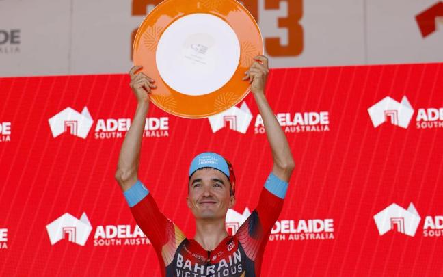 Pello Bilbao, tercera en la Tour Down Under.
