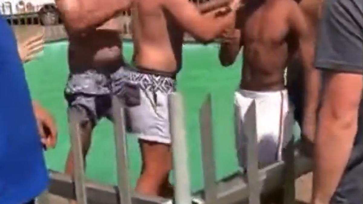 Agresión racista en una piscina en Sudáfrica