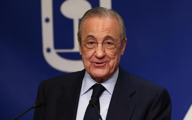 Florentino Pérez, presidente del Real Madrid. Florentino Pérez, presidente del Real Madrid.