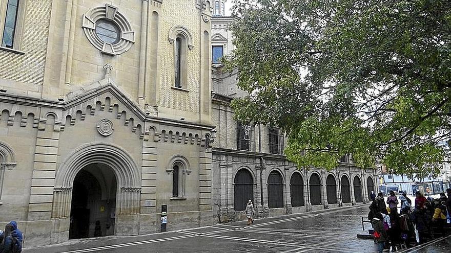 Fachada de San Lorenzo, 1890