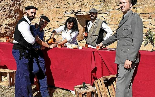 Un grupo de jóvenes, durante las Jornadas Europeas de Patrimonio de año 2019. Un grupo de jóvenes, durante las Jornadas Europeas de Patrimonio de año 2019.