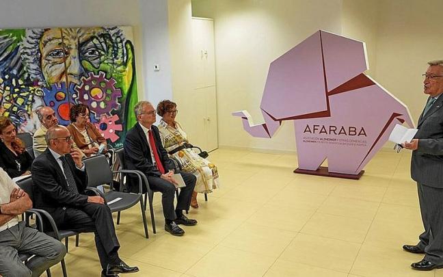 Lerro hauekin batera agertzen den irudian, Arabako Afaraba elkartearen artxiboko- irudia, aurreko deialdi batean. | ARGAZKIA: JORGE MU&Ntilde;OZ