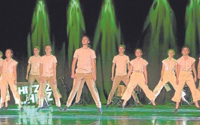 Imagen de la representación del espectáculo HITZEZ HITZ. | FOTO: CEDIDA