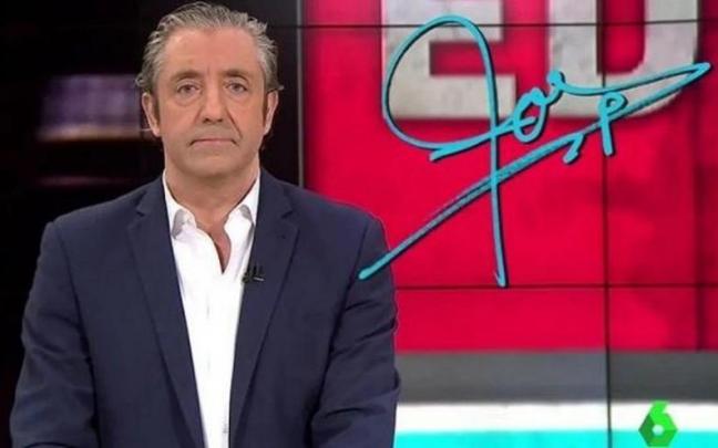 Josep Pedrerol, en uno de sus editoriales en 'Jugones' (La Sexta). Josep Pedrerol, en uno de sus editoriales en 'Jugones' (La Sexta).